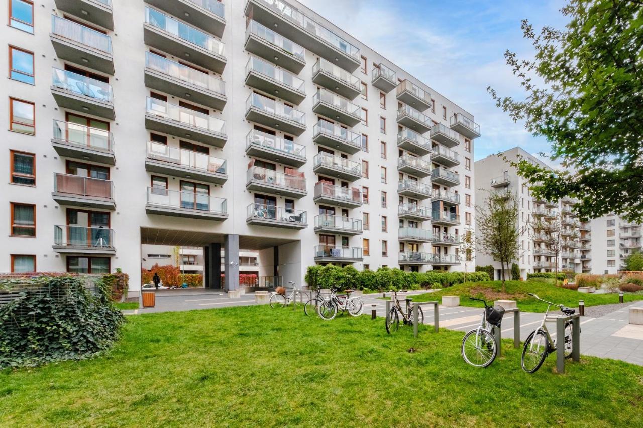 Studio Wola Apartament Kasprzaka - Wifi + Smart Tv Warsaw Exterior photo
